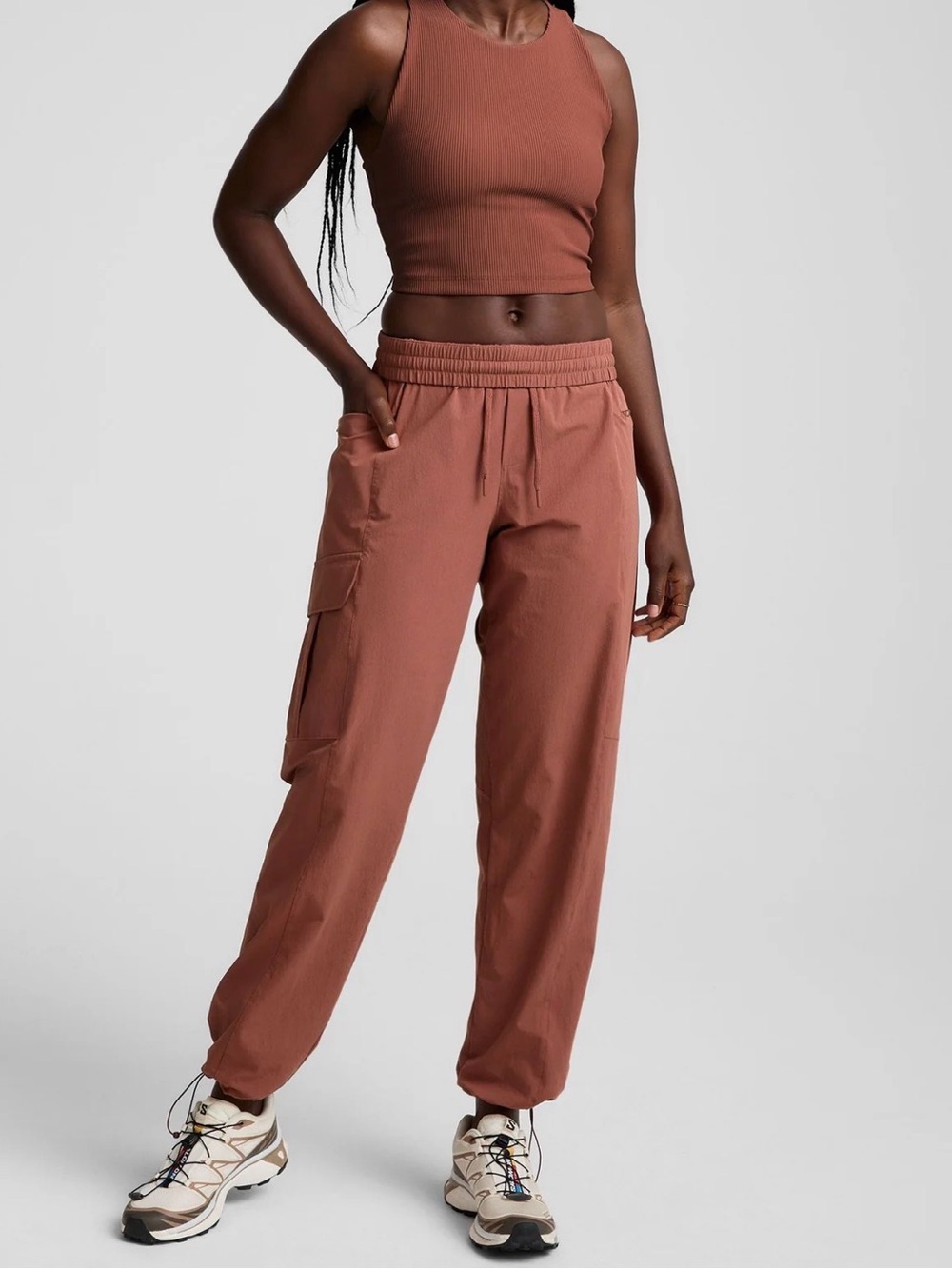 Beyond Yoga Peak Pant - Opulent Auburn - Size Small
